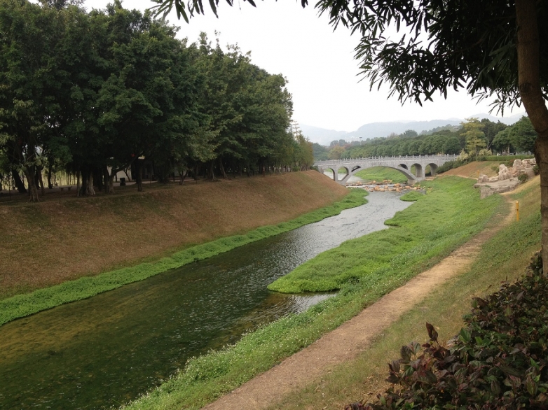 深圳市政府花了3.5亿整治的福田河