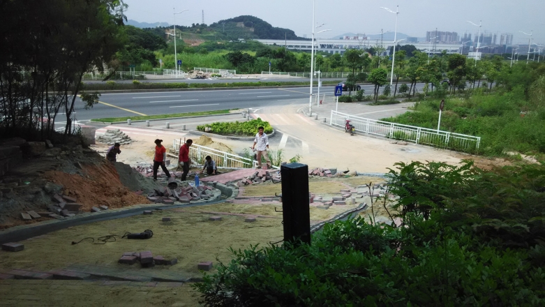 光明绿道-观光路新修入口.jpg