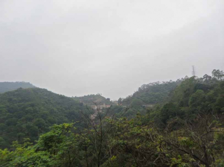 远眺天池