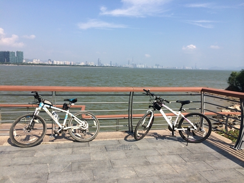 深圳湾看看海景，吹吹海风